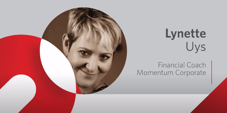 A Momentum Corporate branded image of Lynette Uys.