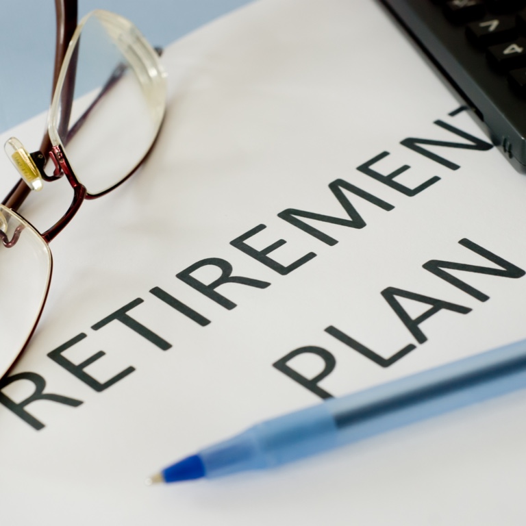 Retirement plan documents.

