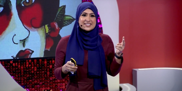 Naadiya Moosajee, entrepreneur, engineer, founder of WomHub and WomEng and guest speaker at the #SheOwnsHerSuccess Workshop Series 2023.