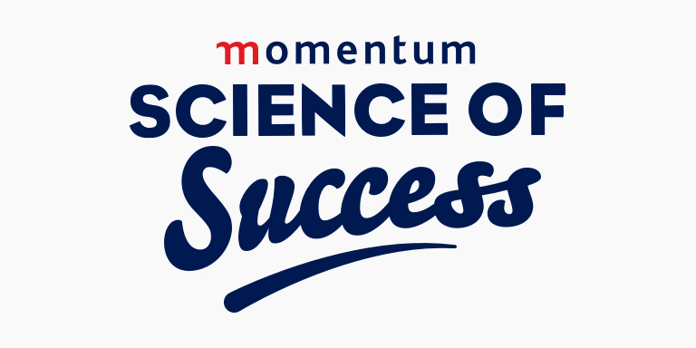 Momentum Science of Success logo.