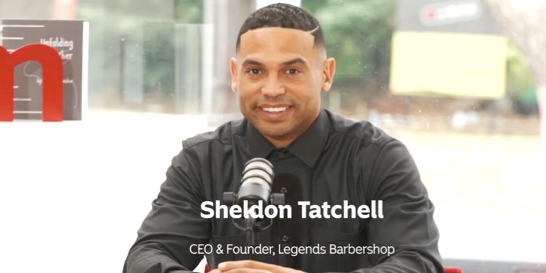 Sheldon Tatchell, CEO of Legends Barbershop and overall 2024 Entrepreneur of the Year title at the 36th annual Business Partners Limited Entrepreneur of the Year awards.