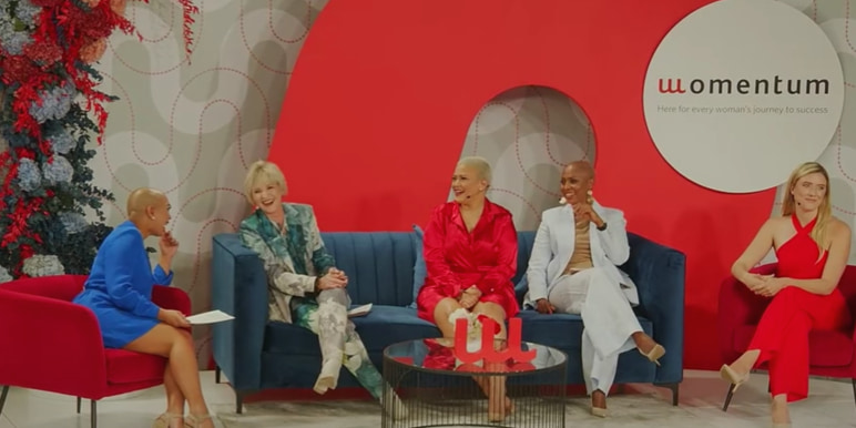 Sherlin Barends – MC, Jeanette Marais – Deputy CEO of Momentum Metropolitan, Farah Fortune – African Star Communications founder, Dr Tshepiso Matentjie – educational psychologist and life coach and Lauren Dallas – co-founder and CEO of Futu