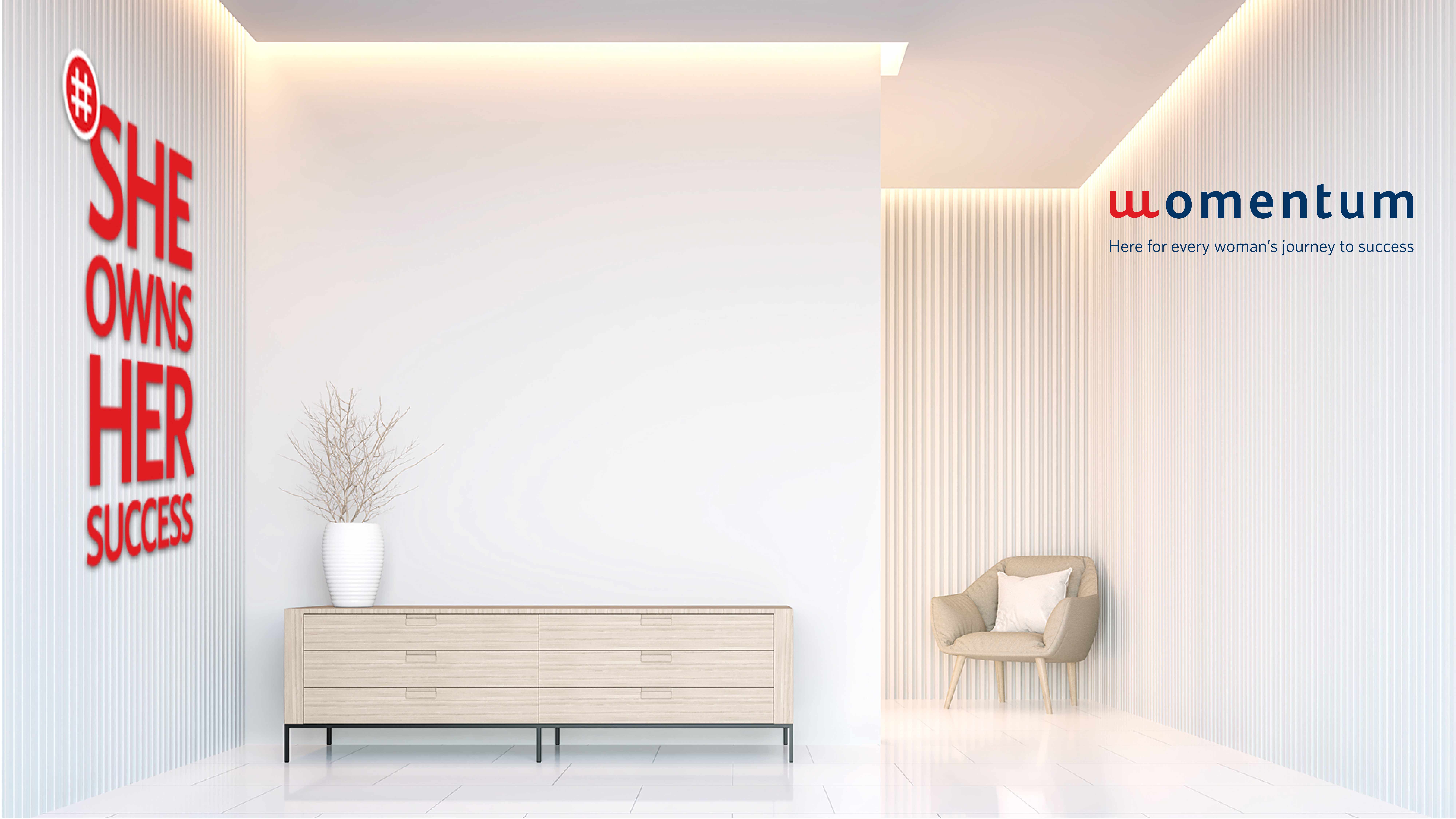 SOHS virtual meeting background with chair, console & vase