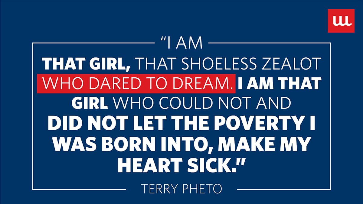 Motivational Quote by Terry Pheto