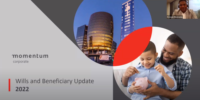 A young man sits with his son on his lap, both holding a piggy bank, teaching the importance of saving together.