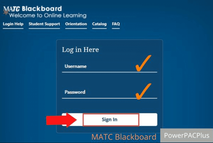 MATC Blackboard Login